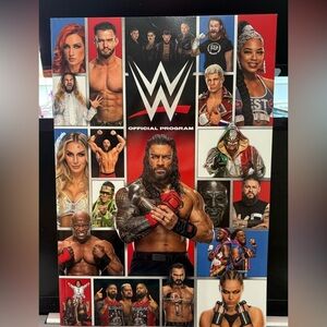 WWE 2023 Official Program Book Excellent Condition! Wrestlemania Los Angeles!